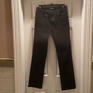 Burberry black cotton pants